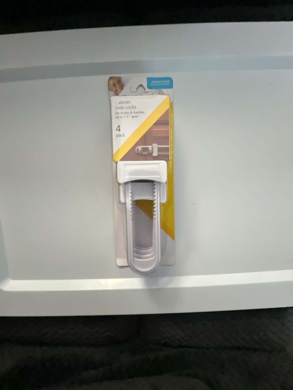 Safety 1st Cabinet Slide Locks 4 Pack White